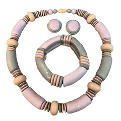Vintage 1987 Avon “Sun Bleached Colors” Collection Jewelry Set