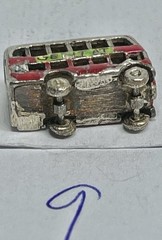 Vintage Get it at HARRODS. Doubledecker Bus No # Sterling Bracelet Charm