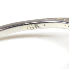 Antique Art Deco 1920’s Diamond Engagement 18KW Ring Size 6 UK-L1/2 EGL USA