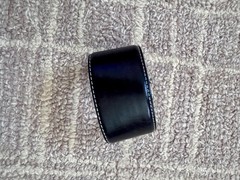vintage prua leather cuff