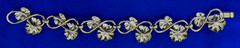 Vintage 1956 1/20 12k Gold Filled and Small Pearls Bracelet-7 1/2″ Long