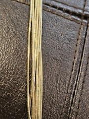 SHUBE Sterling Silver Gold Vermeil Heart Multi-Strand Liquid Chain Necklace