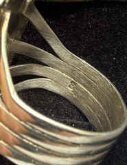 Sterling Silver Ring, Authentic Eilat Stone Ring-Size. 7.25