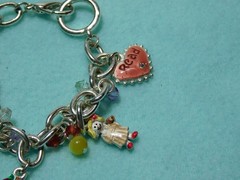 Vintage AJMC Teachers Charm Bracelet in Very Good Condition