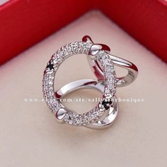 Sally’s Quality 100% Copper Scarf Ring Mini Buckles Brooch For Ribbon & Scarf