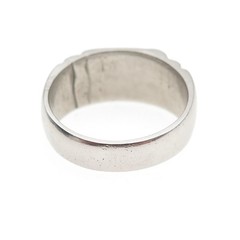 Silver-Tone Antique Art Deco Engraved RJM Signet Ring Size 9.75