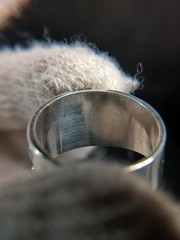 Vintage Soviet 875 Silver Turquoise Ring Russian Size 8.5