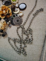 Jewelry Lot C. Some new, Some pre-owned & wearable, mostly craft, repair.