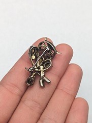 Vintage Multicolor Pastel Rhinestone Adorable Owl Bird Animal Figural Brooch Pin