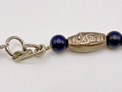 Vtg roxsann Chinese Silver Cloisonné Amethyst Lapis Antique Glass Jewelry Set