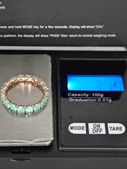 Vintage 1990s 14 Ct Rolled Gold Frosted Emerald Ring Size UK U US 10 Hallmarked