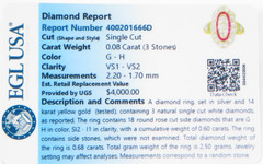 Victorian Edwardian Rose Diamond Engagement 14KY & Silver Rg Sz 6 UK-L1/2 EGLUSA