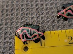 Lunch At The Ritz Pierced Fish Earrings