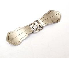 Vintage Brooch 835 Silver THEODOR KLOTZ Pforzheim “TEKA” Z813