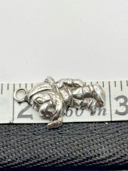 ONE OF SNOW WHITE DWARFS DISNEY Sterling Silver 4.2 Gram Charm Vintage ~C202~