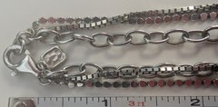 STERLING SILVER .925 SILPADA 3 strand, 18″ Necklace, 19.2 grams