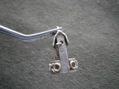 Large Wishing Well Vintage Sterling Silver Bracelet Charm Pendant 5.2g