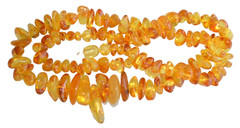 ✅54cm = 26gr RUSSIAN SOVIET BALTIC AMBER BEAD NECKLACE 琥珀 BRACELET STONE PENDANT