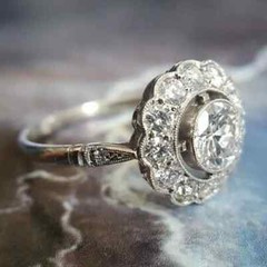 Vintage Style 2.25Ct Round Shape Lab Created Diamond Anniversary Ring 925 Silver