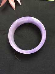 Beautiful Natural Green Jadeite jade Bangle Bracelet 62mm