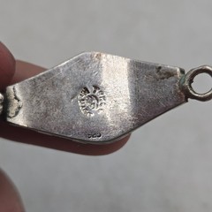 vintage Made in Mexico Nickel Silver Bracelet – Fish Design