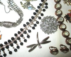 80 Piece Jewelry lot Vintage Many Signed Pieces