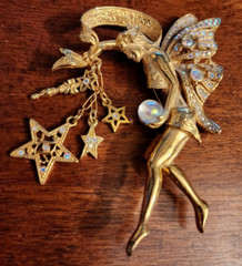 Kirk’s Folly Fairy Angel Celestial Brooch Pin