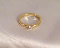Vintage Jewellery Gold Ring size P Jewelry