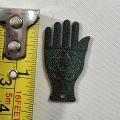 Vintage Hamsa Hand of Fatima Charm Ripley’s Believe It or Not