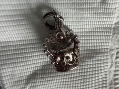 Vintage Sterling Silver Charm Airplane, lamp, crown, ring, car, prospector, bowl
