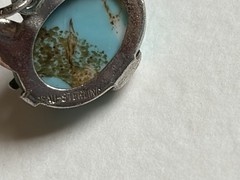 Vintage Sterling Cat Charm Signed Beau