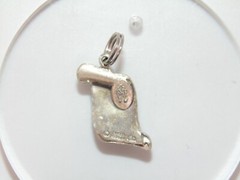 Creed Sterling Silver Graduation Charm 2.4g 925 Certificate Pendant Gift VTG
