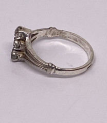 Vintage ring made of 925 silver,Size6.5.Weight 2.3 g.Union, products of the USSR