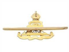 Antique 0.24ct Diamond Enamel 15ct Yellow Gold Palladium Sweetheart Brooch