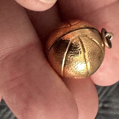 2 Vintage 1930’s Basketball Champions Charm Pendant Dated 1937 and 1939