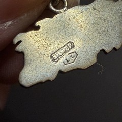 Vintage Bahamas 925 Sterling Silver Vintage Charm Pendant