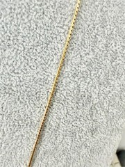 Vintage Monet Gold Tone Double Ball Slide Lariat Necklace Adjustable MCM Y2K
