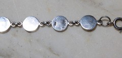 Vintage Sterling Silver 925 Celestial Bracelet Stars Moon Black Enamel