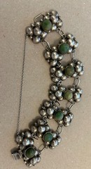 Art Nouveau/Art Deco Mexican Solid Silver Silver Bracelet