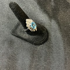 3 Vintage Silver Toned Rings. Sz 7.5 Two Cluster One Art Deco Style