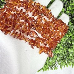 Vintage Baltic Amber Knotted Honey Cognac Beaded Necklace 75”Long Art Deco Style
