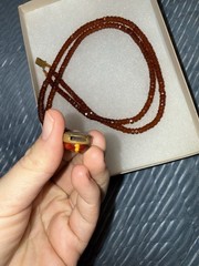Signed Vintage Artisan Beaded Necklace – One of a Kind