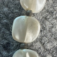 Vintage Medici Abalone Shell Single Strand Necklace Estate