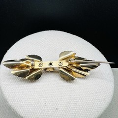 Vintage Brooch Lot Coro Coin Avon Filigree Sterling Enamel Earrings Black Gold