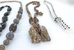 Exceptionally Good Lot Quality Estate Costume Necklaces. Great Resale Potential.