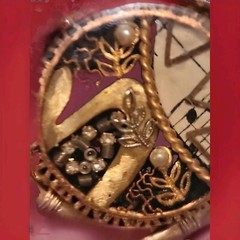 Maximal Art Steampunk Gold Tone Brooch Jewelry John Wind