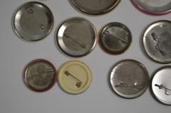 16 Vintage Pinbacks Buttons Disney Store Law DARE Yogi Jerry Lewis Drugs United