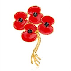 Plant Series Flower Brooch Enamel Pin Mens Suit Brooch Lapel Badge Corsage