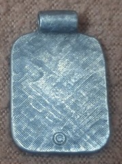 Vintage WWJD? PEWTER PENDANT no chain. WHAT WOULD JESUS DO?