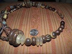 Massive vintage Roxsann chunky necklace